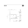 Usa Metalica de apartament Maco U15 Mottura 701 Gri lemn inchis - imagine 3